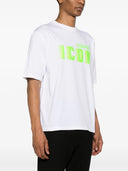 TRICOU DSQUARED2, Icon Blur, White Loose Fit S79GC0081S23009968X