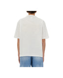 TRICOU DSQUARED2, Icon Blur, Alb, Loose Fit