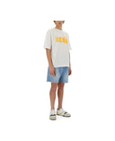 TRICOU DSQUARED2, Icon Blur, Alb, Loose Fit