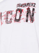 Tricou DSQUARED2, ICON Motiv Print, Regular cut