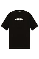 Tricou DSQUARED2, Logo ICON, Full Black,3D Logo Insert
