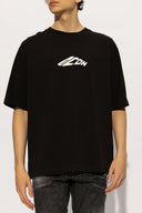Tricou DSQUARED2, Logo ICON, Full Black,3D Logo Insert