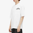 Tricou DSQUARED2, Icon Pocket, White