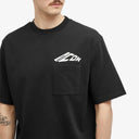 Tricou DSQUARED2, Icon Pocket, Black