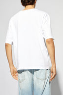 Tricou DSQUARED2, Black Logo Patch, White