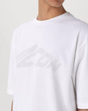 TRICOU DSQUARED, Logo-Print ICON, Alb, Loose Fit