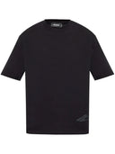 Tricou DSQUARED2, Logo Print, Details, Black, loose Fit