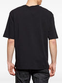 Tricou DSQUARED2, Logo Print, Details, Black, loose Fit