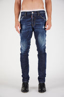 Jeans Dsquared2, IBRAHIMOVIC ICON JEANS, Skater jean, Dark Blue
