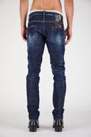 Jeans Dsquared2, IBRAHIMOVIC ICON JEANS, Skater jean, Dark Blue