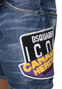 Pantaloni scurti DSQUARED2, Patch Canadian Heritage
