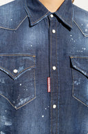 Camasa DSQUARED2, Insertie Icon Paint, S80DL0014S30341470
