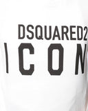 Tricou Dsquared2, Icon Frontal, WHITE S80GC0001100