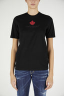 Tricou Dsquared2, Frunza rosie si logo