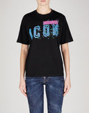 Tricou DSQUARED2, Icon Pixeled, Negru
