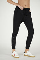 Pantaloni Dsquared2, Imprimeu ICON negru
