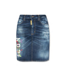 Fusta DSQUARED2, S80MA0012S30342470 Icon Splatter
