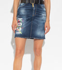 Fusta DSQUARED2, S80MA0012S30342470 Icon Splatter