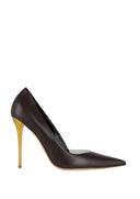 Pantofi ELISABETTA FRANCHI, cut-out detail, Brown