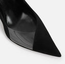 Pantofi ELISABETTA FRANCHI, cut-out detail, Negru