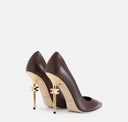 Pantofi ELISABETTA FRANCHI, Fulltime pumps with logo heel