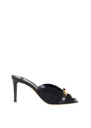 SANDALE ELISABETTA FRANCHI, Riviera suede mules, negru