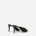 SANDALE ELISABETTA FRANCHI, Riviera suede mules, negru