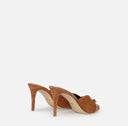 SANDALE ELISABETTA FRANCHI, Riviera suede mules, Maro