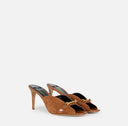 SANDALE ELISABETTA FRANCHI, Riviera suede mules, Maro
