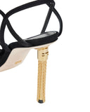 Pantofi ELISABETTA FRANCHI, Suede sandal with tassel