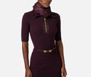 Esarfa ELISABETTA FRANCHI, Scarf with logo pattern