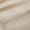 Esarfa ELISABETTA FRANCHI,  Scarf with logo pattern, Alb