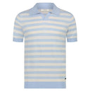 Tricou  SEVEN DIALS, In dungi, Polo, Bleu