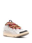 Sneakers Lanvin, Curb Design, Colored Laces, White, Women