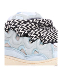 Sneakers Lanvin, Curb Suede, White Blue