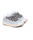 Sneakers Lanvin, Curb Suede, White Blue