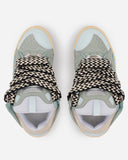 Sneakers Lanvin, Curb Suede, White Blue