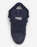 Sneakers Lanvin, Curb Round Toe Lace-Up, Navy Blue