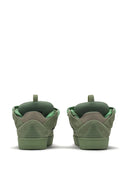 Sneakers Lanvin, Curb, Padded Design, Olive Green