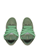 Sneakers Lanvin, Curb, Padded Design, Olive Green