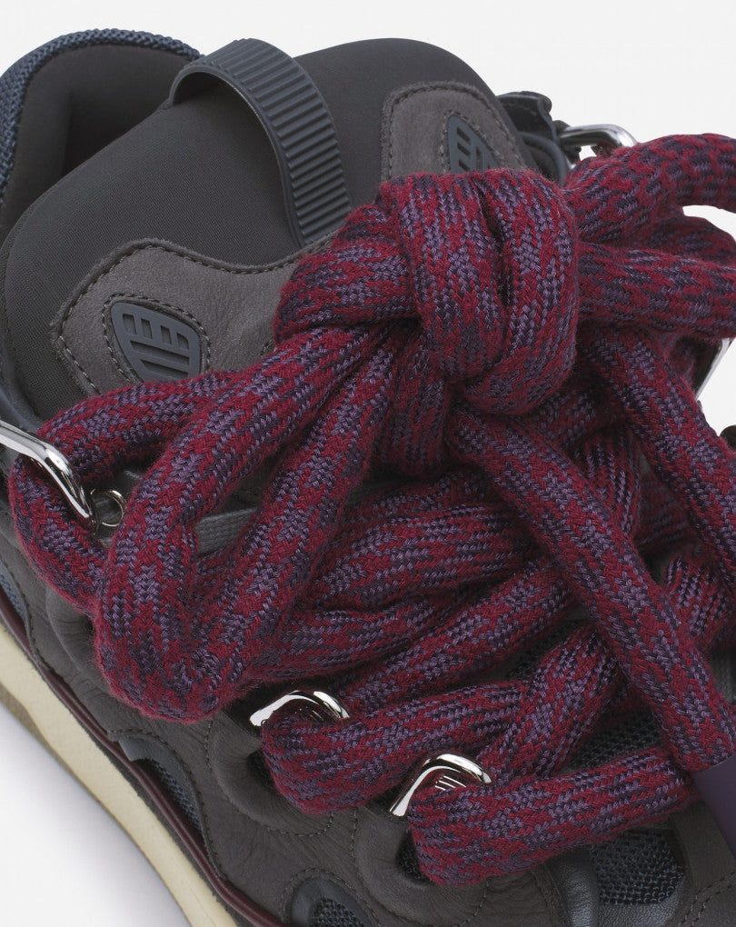 Sneakers Lanvin, Curb Snake Laces, Shark Grey - SKRK11DRCO114