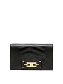 Geanta ELISABETTA FRANCHI, Shoulder bag with groumette chain, Negru