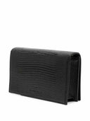 Geanta ELISABETTA FRANCHI, Shoulder bag with groumette chain, Negru