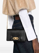 Geanta ELISABETTA FRANCHI, Shoulder bag with groumette chain, Negru