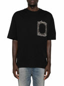 Tricou AMIRI, bandana tee print, Negru