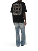 Tricou AMIRI, bandana tee print, Negru