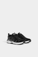 Sneakers DSQUARED2, Dash Print, Black, Men
