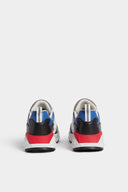Sneakers DSQUARED2, Dash Print, White Multicolor