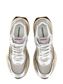 SNEAKERS DSQUARED2, Sprinter Sneakers, Laminated, Metallic Grey