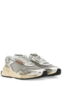 SNEAKERS DSQUARED2, Sprinter Sneakers, Laminated, Metallic Grey